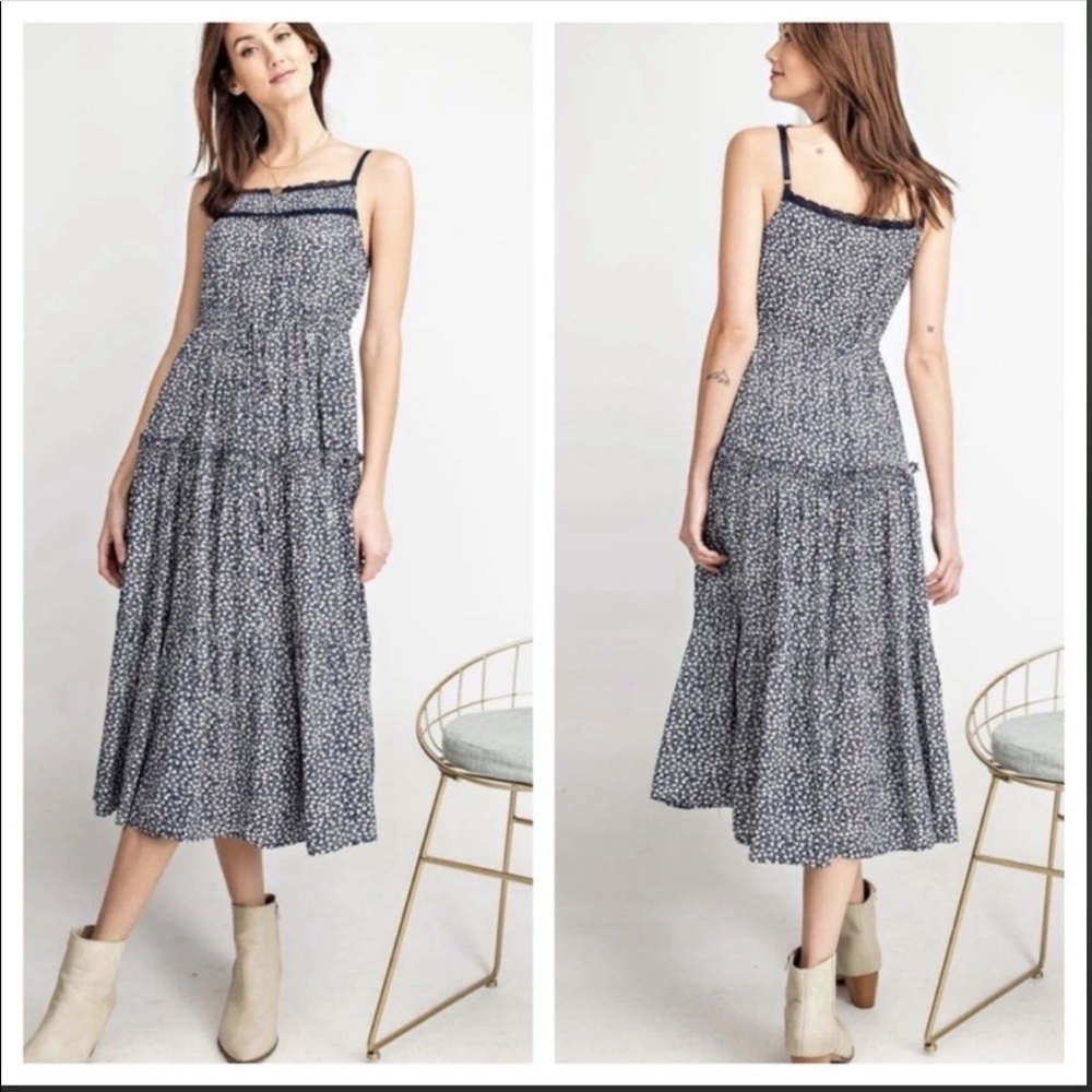 NWT Easel Floral Cami Maxi Dress